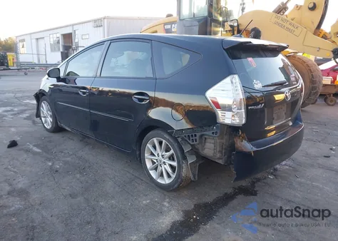 2012 Toyota Prius V Five from USA, damaged, VIN JTDZN3EU2C3139930